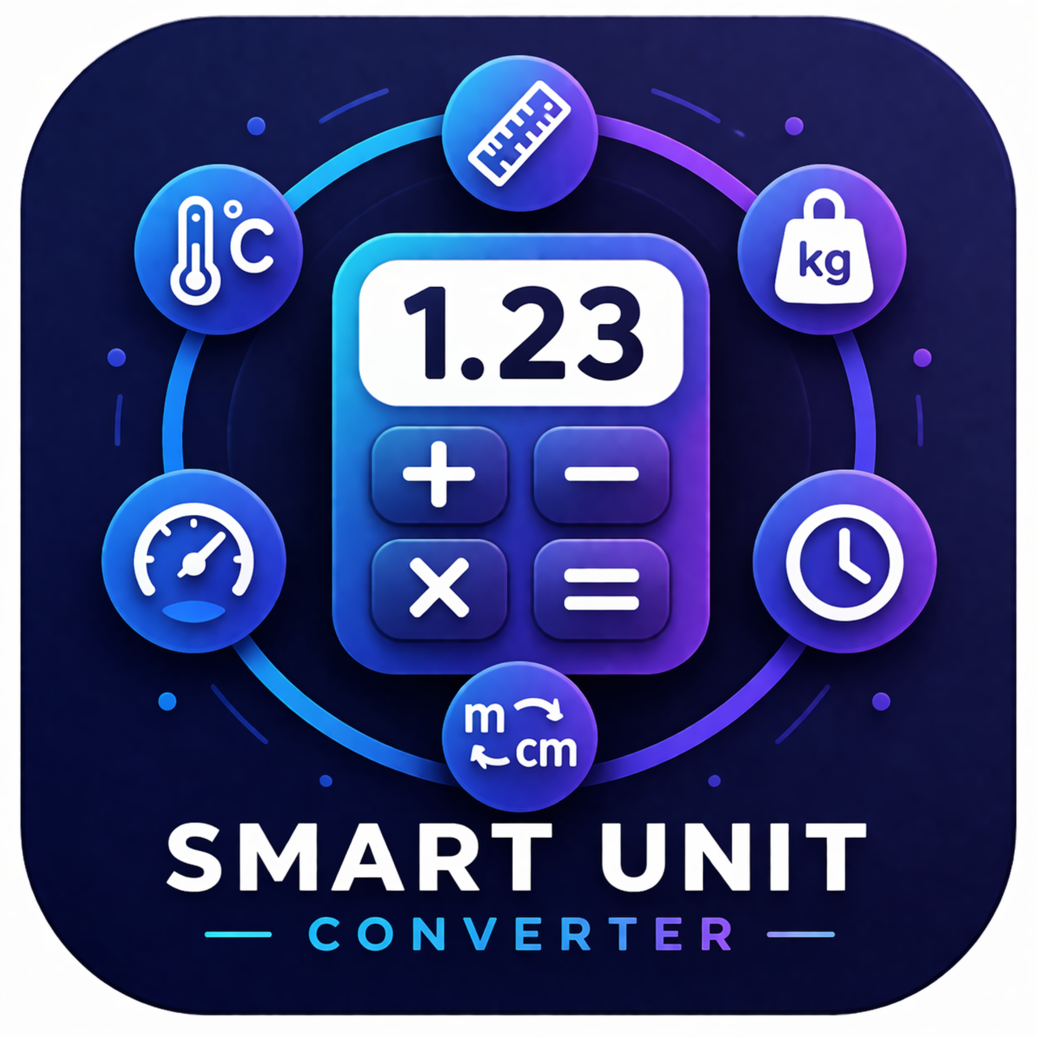 Offline Smart Unit Converter icon